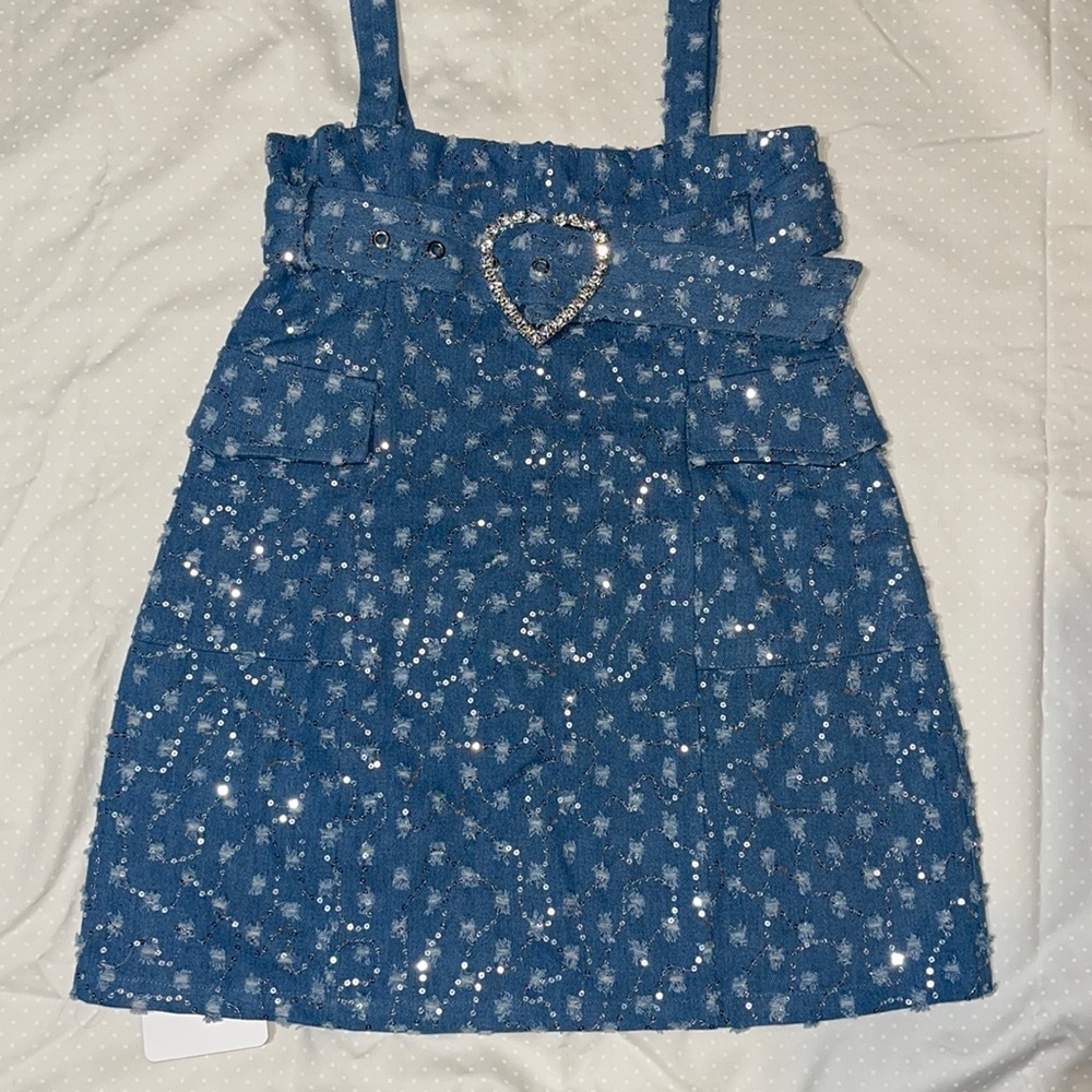 SinceThen size Small pencil denim skirt